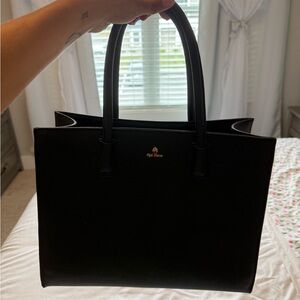 Brooks Brothers Black Tote Bag